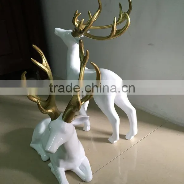 Polyresin Christmas Reindeer Sculpture photo-3