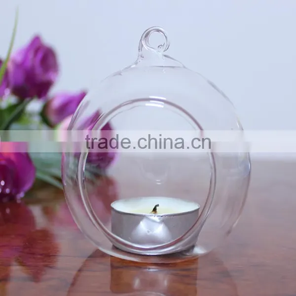 Cheaper Sale Glass Ball for Hanging Glass,glass Candelabra Wedding photo-4