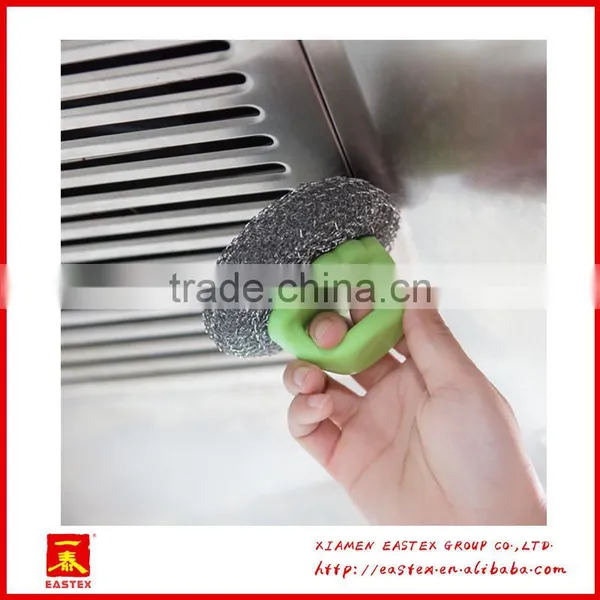 Plastic PP and Steel Wire Made Pan Cleaning Brush photo-5