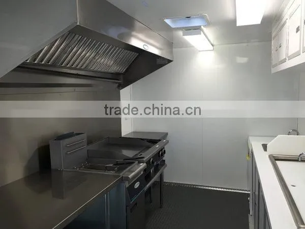 8'6" Wide x 16' Long Food Cart Concession Trailer For Sale photo-5