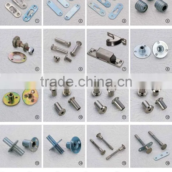 All Kinds of High Quality Stainless Steel Hardwares for Furnitures