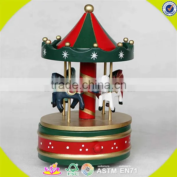 Wholesale Baby Wooden Music Box Gift Christmas Fashion Kids Wooden Music Box Gift Wooden Music Box Gift W07B008C photo-2