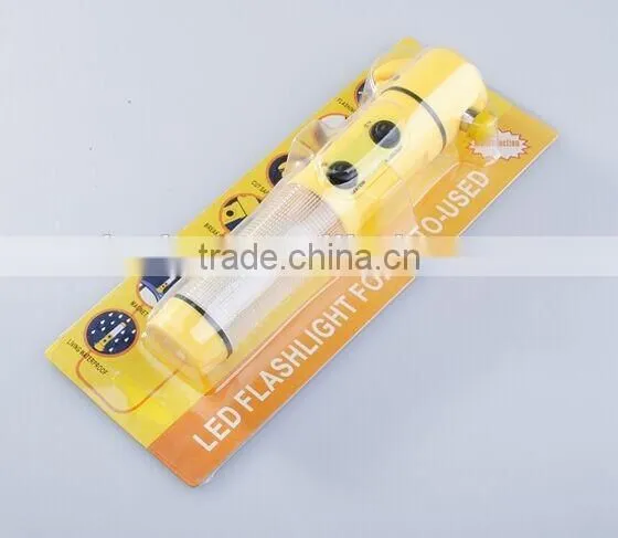 Wholesale Multifunction Emergency Safety Hammer With Flashlight & Belt Cutter photo-5