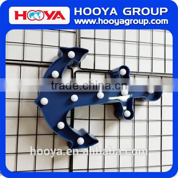 Hot Sale Boat Anchor Shape Marquee Light Made in China photo-3