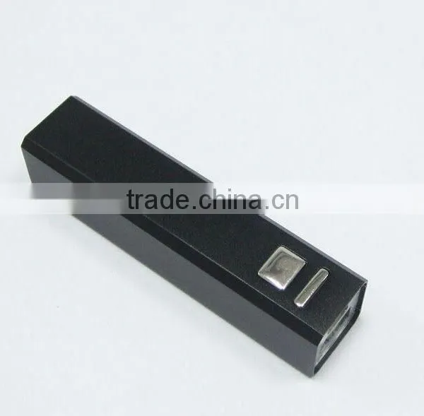 Mini Rechargeable 2600mAh Cuboid Shape Portable Metal Sales Promotion Gift Power Bank photo-5