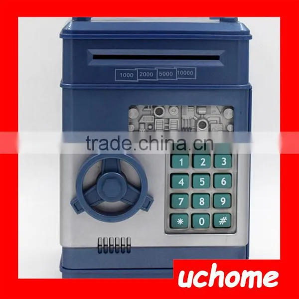 UCHOME ATM Piggy Bank, Automatically Save Safe Money Saving Box ,Mini Cartoon Piggy Bank Saving Money photo-4
