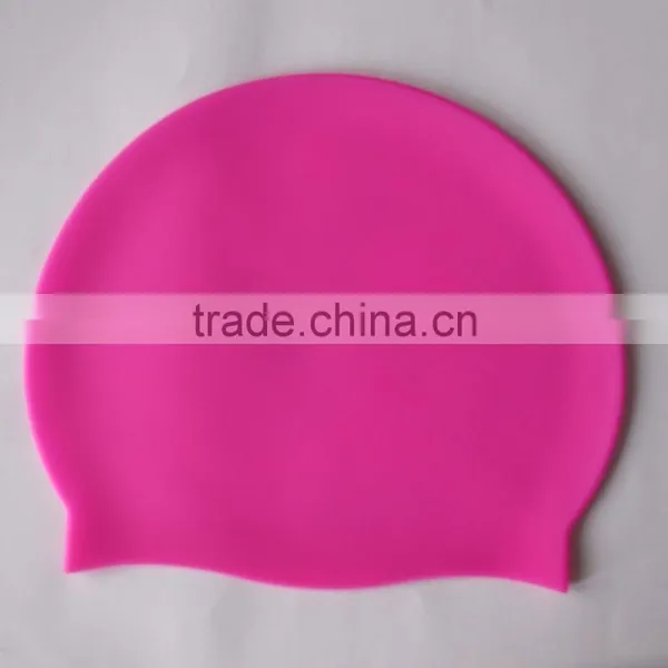 Adult Customized Logo Swimming Pool Silicone Latex Swim Cap photo-5