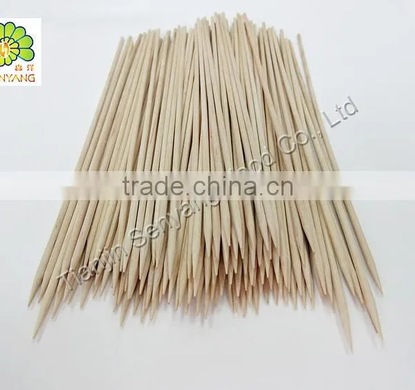 Bbq Tool Bamboo Bbq Skewer Round Bamboo Bbq Stick