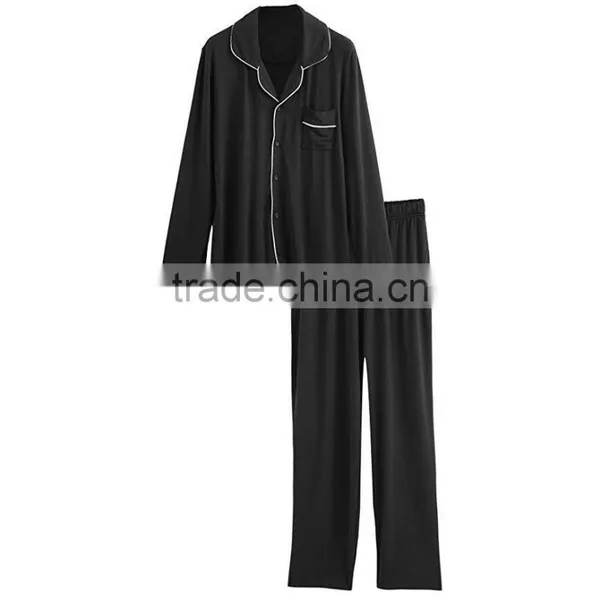 Custom Loungewear European Fashion Ladies Satin Pajamas Sets Long Trousers and Long Sleeved Buttoned Shirt photo-2