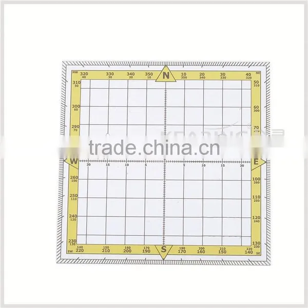 Chinese Manufactuere OEM Small Plastic PVC Flexible Square Protractor # KPP-6 photo-2