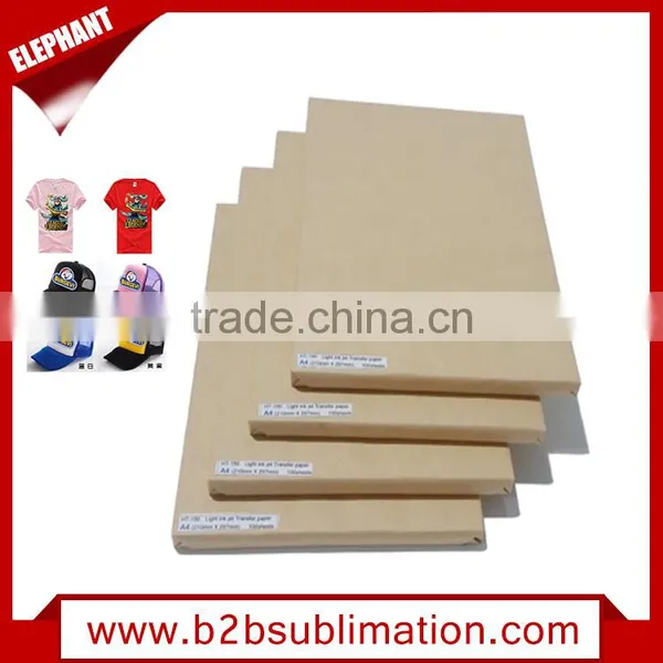 Dark and Light Inkjet T-shirt Thermal Printing Glossy Heat Transfer Paper photo-5