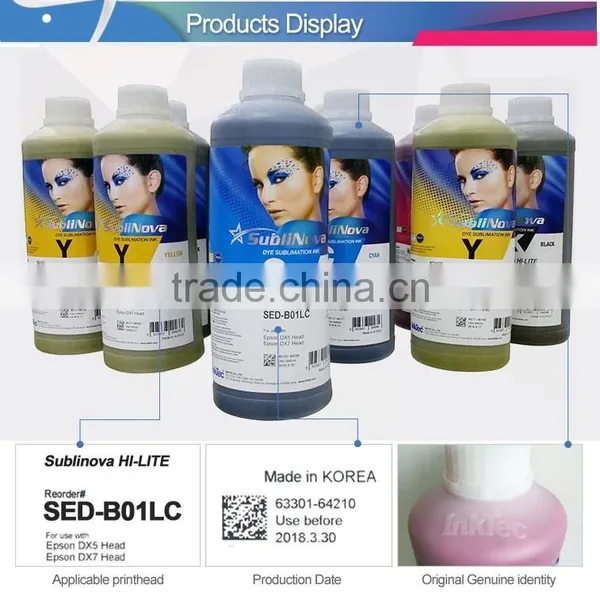 High Quality Wholesale Dye Kiian Sublimation Ink for DX-5. photo-3