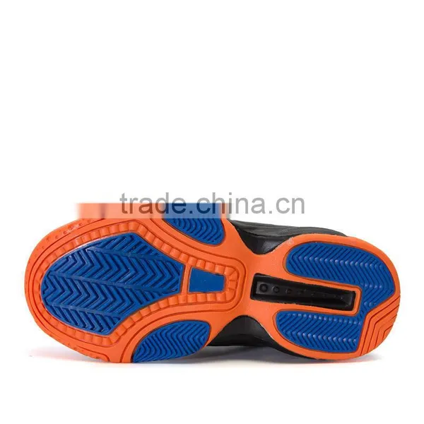 China Brand Sport Cheap Basketball Shoes Sneakers Sample for Children, High Top Kids Basket Ball Shoe for Girls Boys Best photo-3