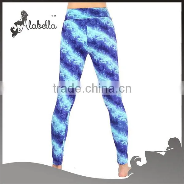 Sugar Pocket Women's Workout Leggings Printed Running Yoga Pants photo-4
