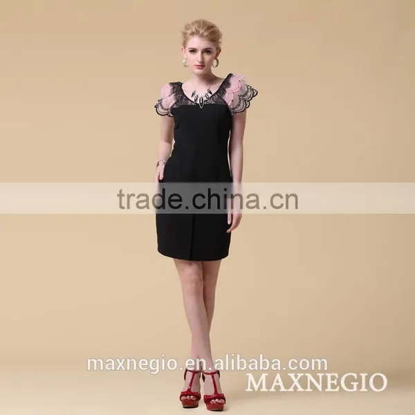 2015 Hot Sale Simple Cute Casual Short Pencil Dress photo-6
