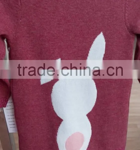 Factory Direct Knitting Patterns Cartoon Baby Sweater Design (BKN1073) photo-2