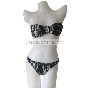 Top Quality New Arrival Orange Shivering Triangle Women Bikini Swimwear photo-5