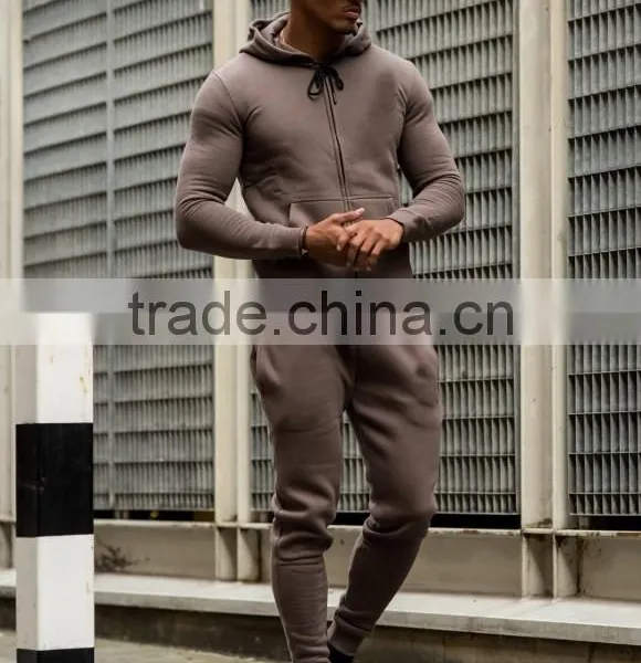 Men's Hooded Tracksuit Top Slim Fit Tracksuit photo-2