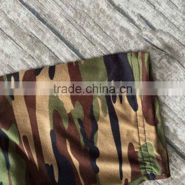2016 New Arrival Baby Boys Summer Outfits Boys All I Want to do is Grow a BEARD Outfits Boys Camo Clothing Top With Shorts photo-4