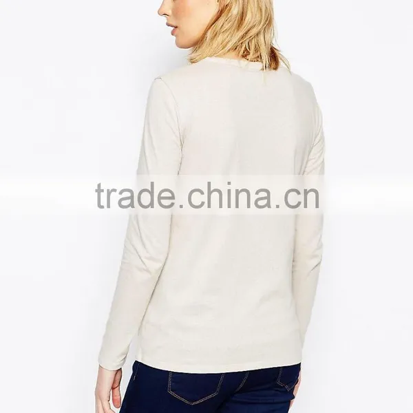 Regular Fit Comfortable Long Sleeve Cotton Fabric of Maternity Wear photo-3