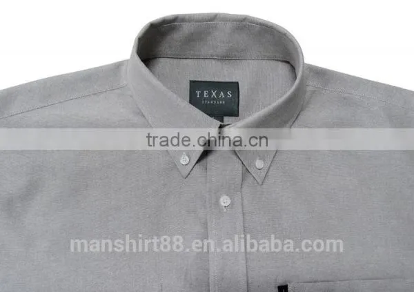 Oxford Shirt for Men 100 Cotton Fabric Men Clothes Dress Shirt for Men photo-2
