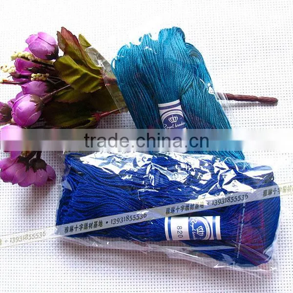 Wholesale 100% Cotton Embroidery Thread 447 DMC Color 100m Cross Stitch Thread photo-3