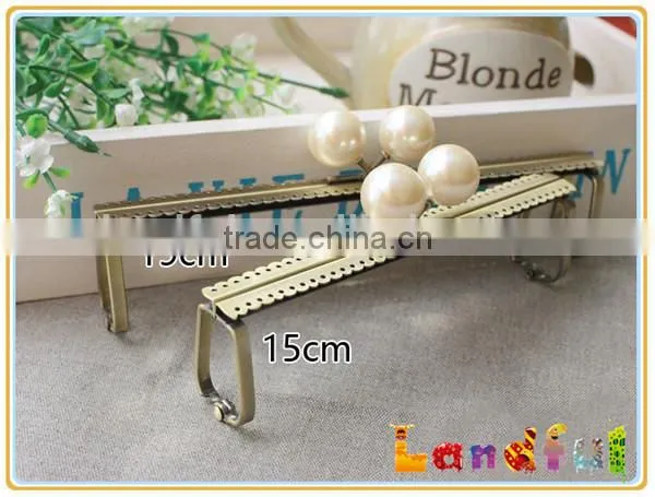 Wholesale Colorful Candy Heads With Sewing Holes Metal Bag Purse Frame photo-6