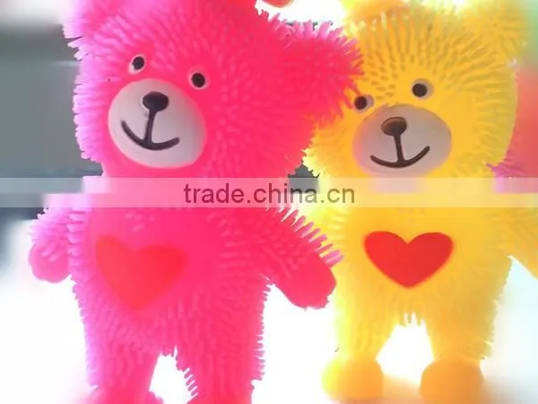 Flashing Puffer Ball /light up Lovely Bear Puffer Ball photo-3