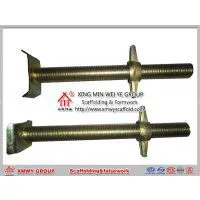 Qin HuangDao Manufacturer Adjustable Screw Jack Base u Head for Scaffolding photo-3