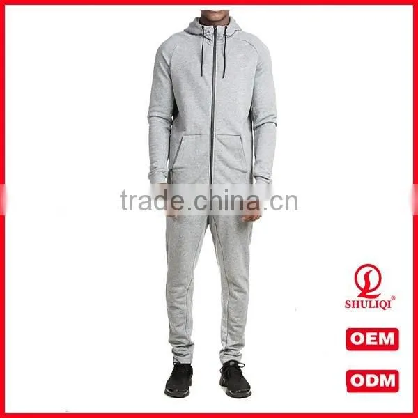 Wholesale Design Your Own Tracksuit / Black Color Men Suit Slim Fit With Factory Price H-1908 photo-4