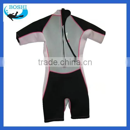 Semi-Dry Suits Fancy Short Sleeve Neoprene Surfing Wetsuit photo-2