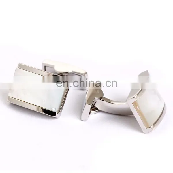Graceful White Pearl Fashion Jewelry Cufflinks photo-4