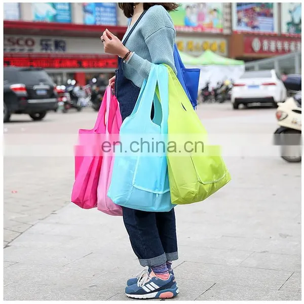Wholesale Customized Tote Bag Folding Shopping Bag Suppermarket Shopping Bag Portable 2017 photo-5