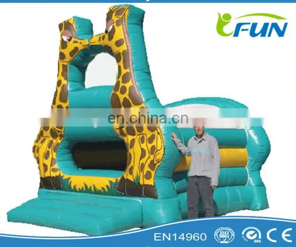 Commercial Inflatable Giraffe Bouncer/inflatable Giraffe Jumping Bouncer/giraffe Inflatable Bouncer Castle photo-2