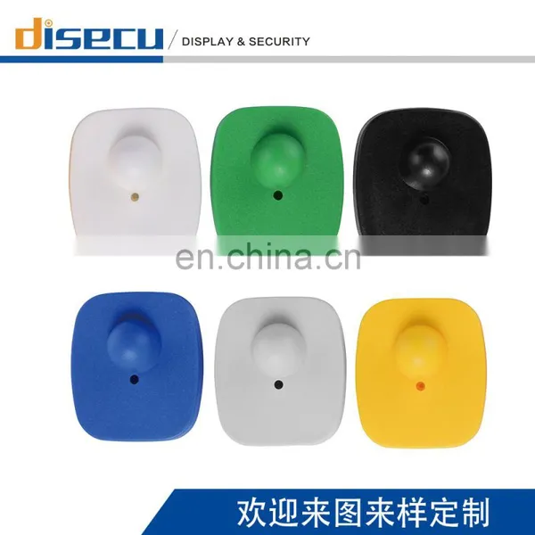Eas RFID System Mini Square Hard Tags 8.2Khz