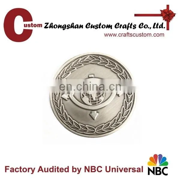 2014 Antique Cheap Custom Challenge Coins Made in China photo-3
