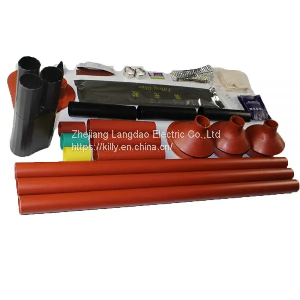 High Voltage LDDQ 3 Core Outdoor Insulation Cable Heat Shrink Termination photo-2