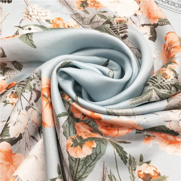 Unique Design Hot Sale Custom Heavy Silk Scarf photo-5