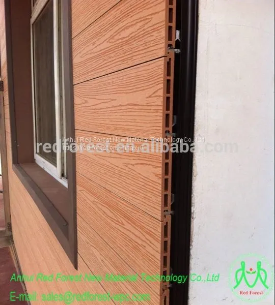 WPC Decking Wall Panel Board/fencing Board/ Outdoor Plastic Wood Composite Floor photo-3