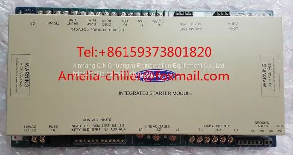 Carrier ISM Board 19XR04012202 Integrated Starter Module For 19XR Refrigeration Compressor
