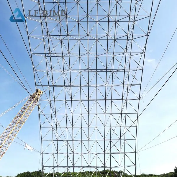 Long Span Steel Coal Storage Shed Space Grid Frame Structures Dry Coal Shed photo-5