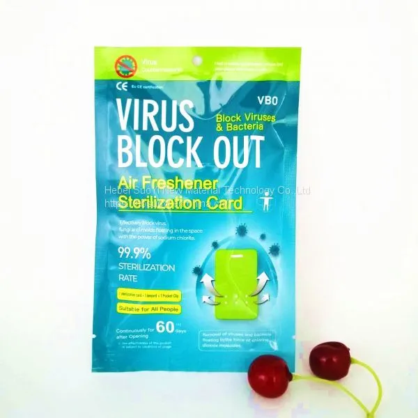 Virus Blocker Portable Virus Shut Out Virus Blocker Steriliazation Air Doctor Card photo-4