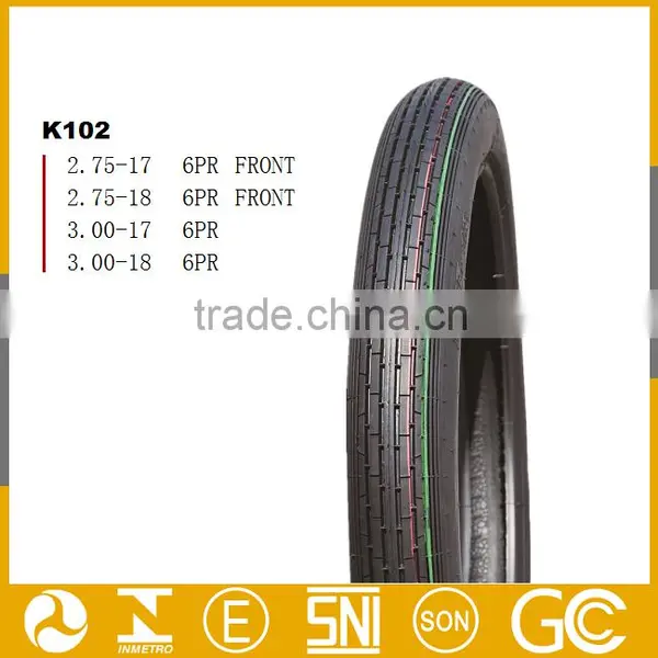 China Motorcycle Tire Tyre 2.75-18