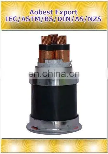 High Quality 1--15kv Xlpe Insulated High Voltage Power Cable photo-3