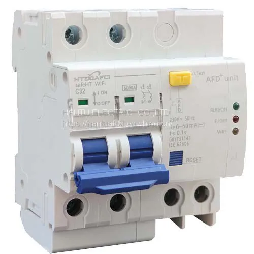 Hantu Electric Популярный на рынке AFDD AFCI RCBO умный автоматический выключатель