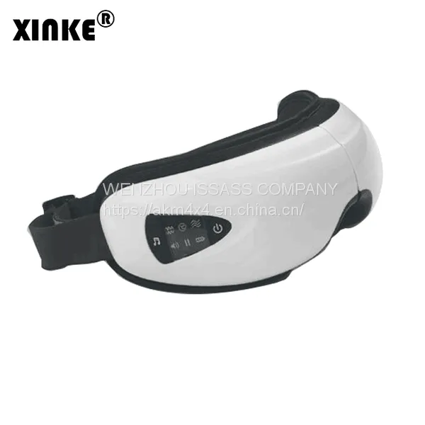 Wireless Air Pressure Vibration Digital Eye Massager Vibration Magnetic Acupuncture Therapy Relief Heat Compress Eye Mask