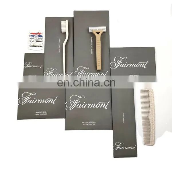 Stone Paper Sachet Soft Bag for Hotel Amenities Customized