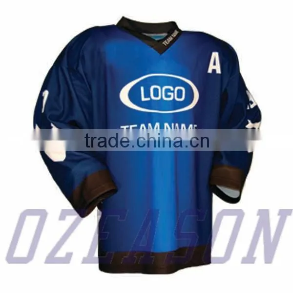 Custom Made Ice Hockey Jersey,Cheap Sublimated Hockey Uniform photo-2