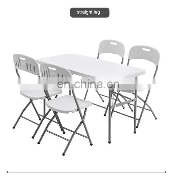 High Quality Rectangular Multifunctional Outdoor Camping Folding Dining Table Suitcase 72inch Folding Table photo-3