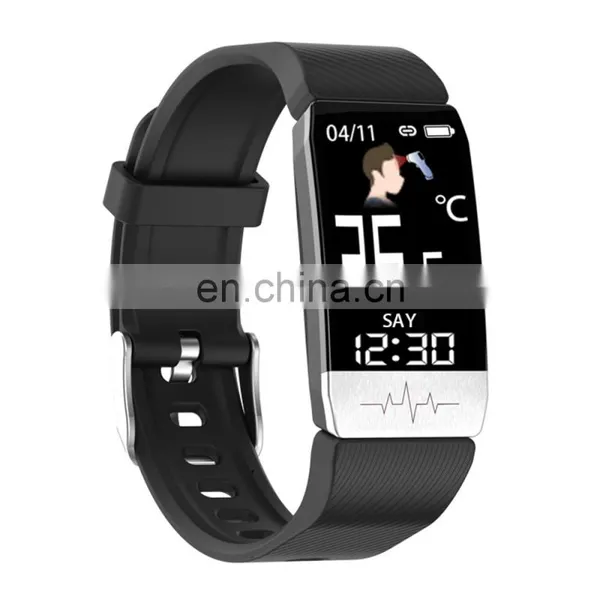 T1s Smart Watch Ecg Body Temperature Measurement With Heart Rate Monitor Music Control Smart Watch For Men Women photo-2